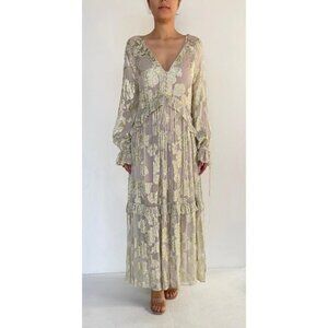 NWT HEMANT AND NANDITA LUREX KAFTAN